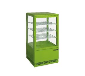 Saro Mini-koelvitrine 70 liter model sc 70 groen Saro Mini-koelvitrine 70 liter model sc 70 groen