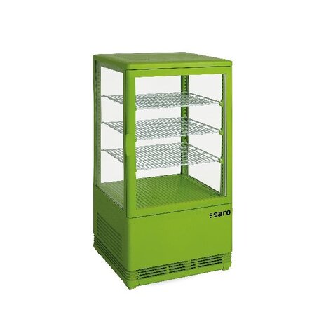 Saro Mini-koelvitrine 70 liter model sc 70 groen | 330-10041 Saro Mini-koelvitrine 70 liter model sc 70 groen | 330-10041