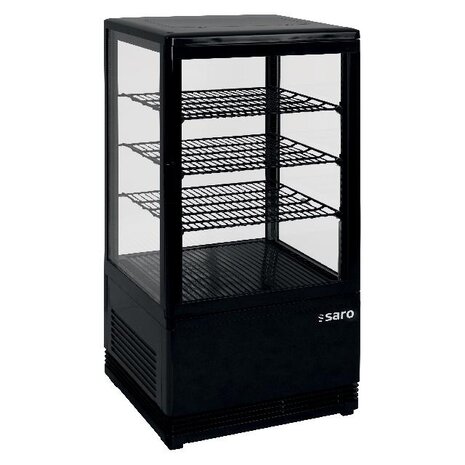 Saro Mini-koelvitrine 70 liter model sc 70 zwart | 330-10051 Saro Mini-koelvitrine 70 liter model sc 70 zwart | 330-10051