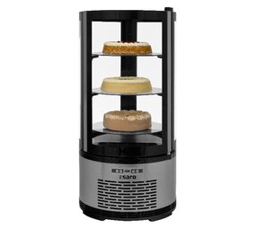 Saro Gebaksvitrine model sarina Saro Gebaksvitrine model sarina