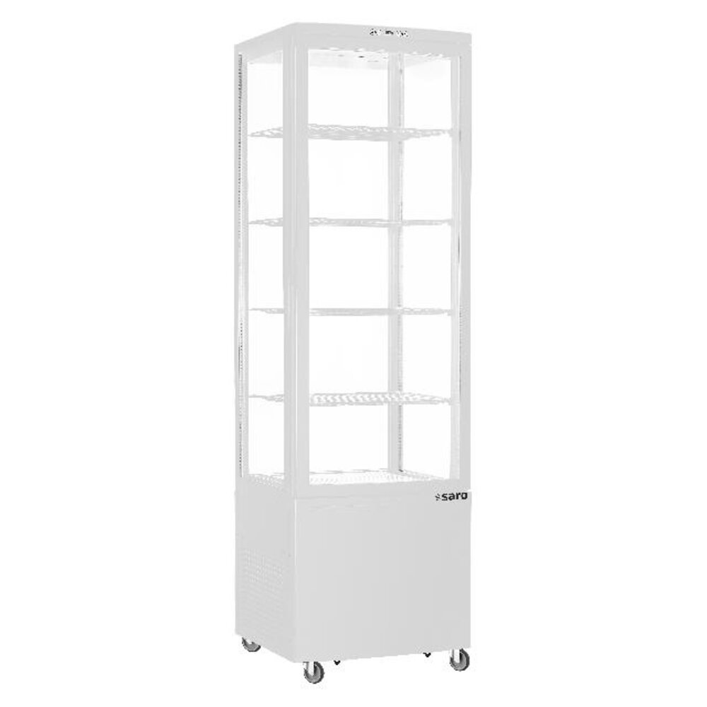 Saro Koelvitrine, 235 liter model sven wit | 330-1035 Saro Koelvitrine, 235 liter model sven wit | 330-1035
