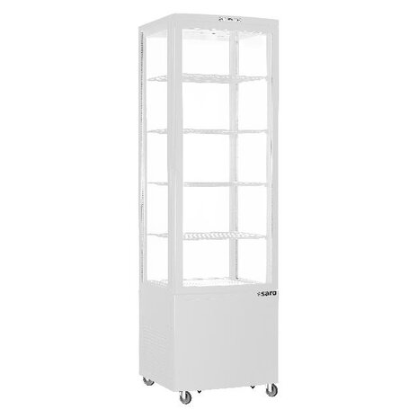Saro Koelvitrine, 235 liter model sven wit | 330-1035 Saro Koelvitrine, 235 liter model sven wit | 330-1035