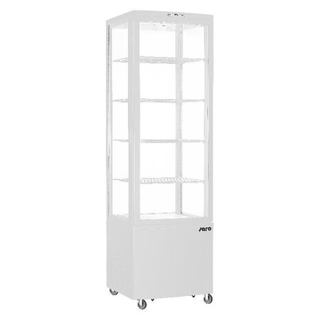 Saro Koelvitrine, 235 liter model sven wit | 330-1035 Saro Koelvitrine, 235 liter model sven wit | 330-1035