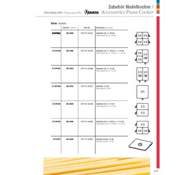 Saro E7 cpcexe pasta mand set: 2 x 1 3 gn