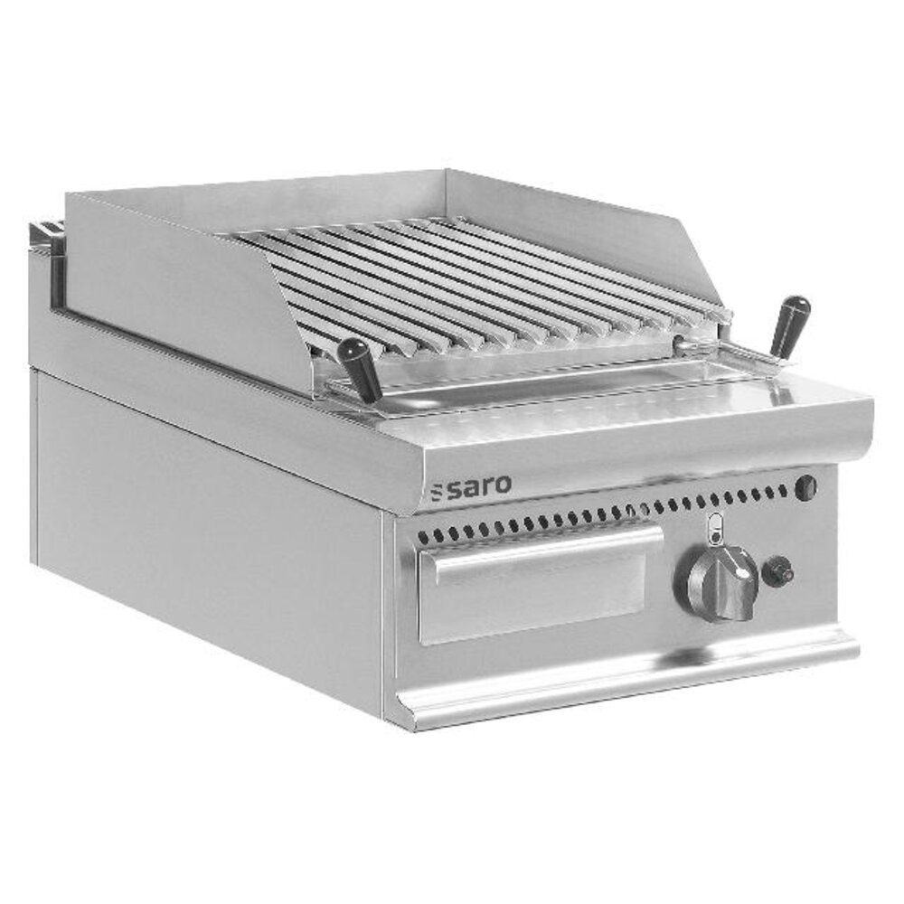 Saro Gas lavasteengrill tafelmodel e7 bs1bb | 423-1260 Saro Gas lavasteengrill tafelmodel e7 bs1bb | 423-1260