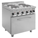 Saro Electrische kookplaat met electrische oven model e7 cuet6le