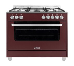 Saro Multifunctioneel  gasfornuis met electrische oven model ts95c61lvi Saro Multifunctioneel  gasfornuis met electrische oven model ts95c61lvi