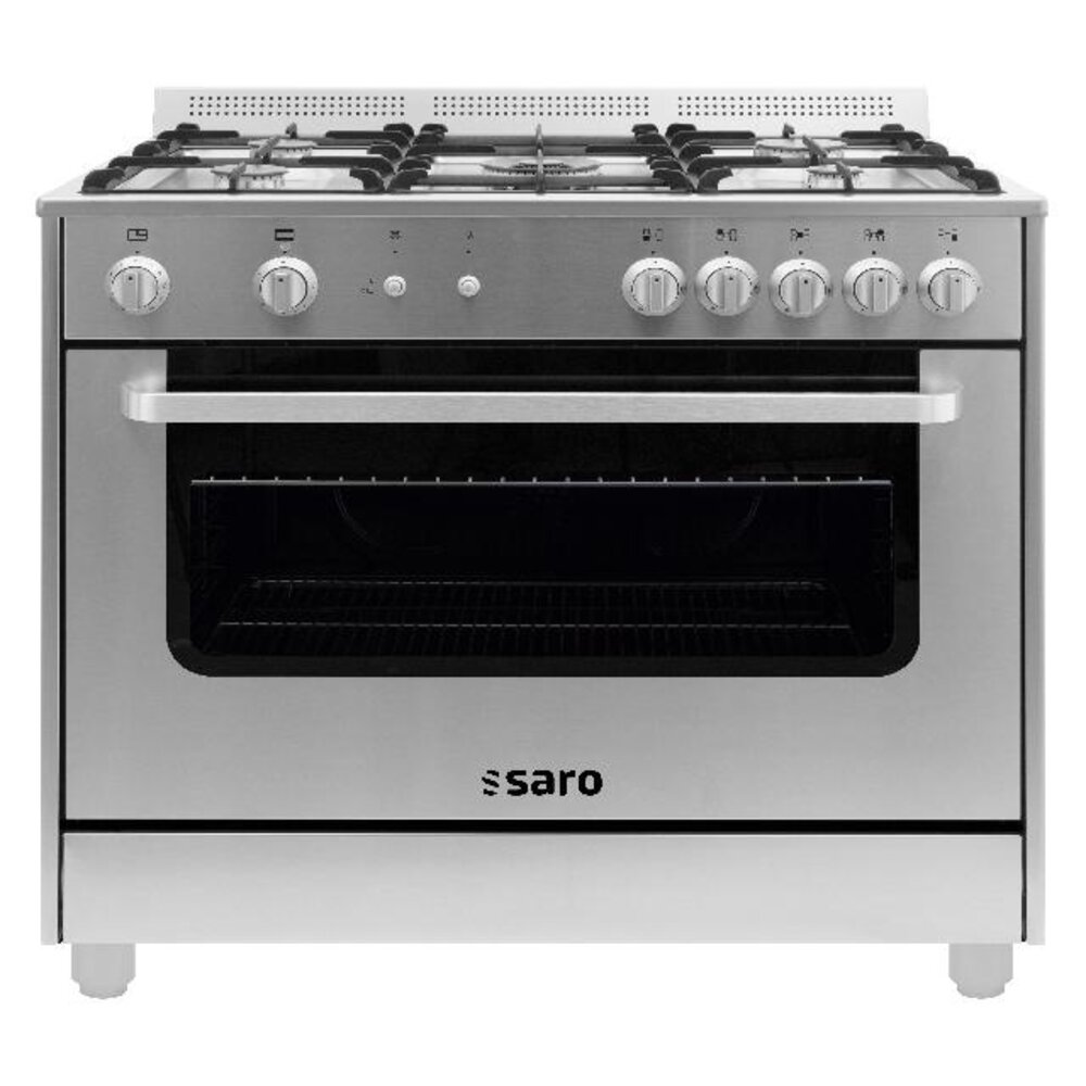 Saro Multifunctioneel gasfornuis met gasoven model ts95c71x | 331-1165 Saro Multifunctioneel gasfornuis met gasoven model ts95c71x | 331-1165