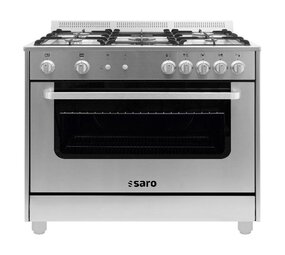 Saro Multifunctioneel gasfornuis met gasoven model ts95c71x Saro Multifunctioneel gasfornuis met gasoven model ts95c71x