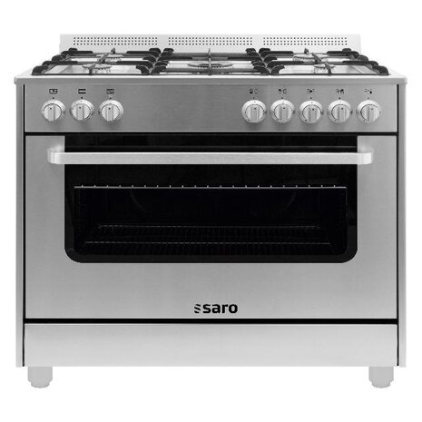 Saro Multifunctioneel  gasfornuis met electrische oven model ts95c61lx | 331-1160 Saro Multifunctioneel  gasfornuis met electrische oven model ts95c61lx | 331-1160