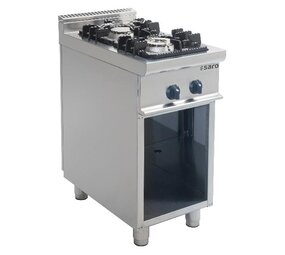 Saro Gasfornuis met open onderstel model e7 kupg2ba