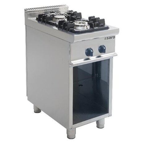 Saro Gasfornuis met open onderstel model e7 kupg2ba | 423-1015