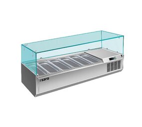 Saro Opzet koelvitrine - 1 3 gn model vrx 1500 380 Saro Opzet koelvitrine - 1 3 gn model vrx 1500 380