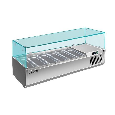 Saro Opzet koelvitrine - 1 3 gn model vrx 1500 380 | 323-1034 Saro Opzet koelvitrine - 1 3 gn model vrx 1500 380 | 323-1034