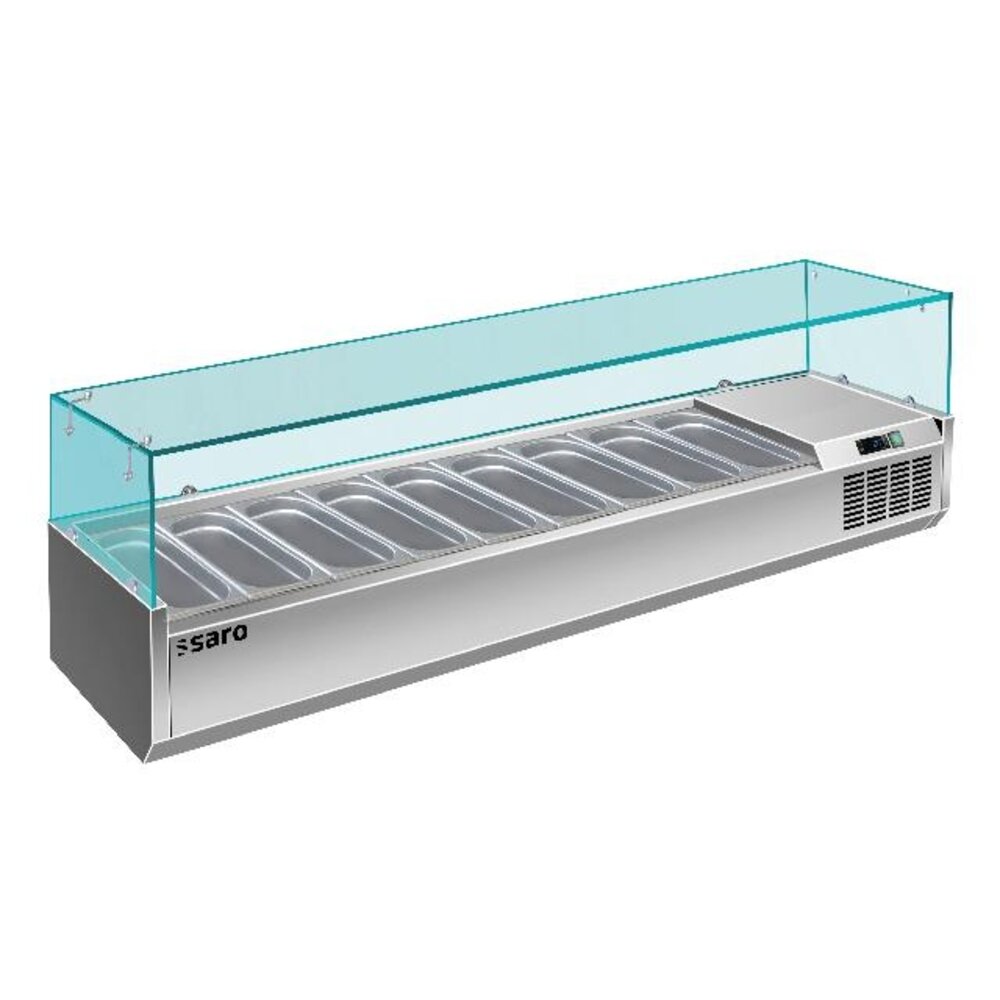 Saro Opzet koelvitrine - 1 3 gn model vrx 2000  380 | 323-1045