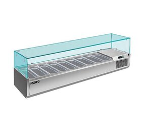 Saro Opzet koelvitrine - 1 3 gn model vrx 2000  380