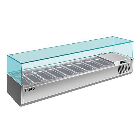 Saro Opzet koelvitrine - 1 3 gn model vrx 2000  380 | 323-1045