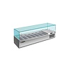 Saro Opzet koelvitrine - 1 3 gn model vrx 1800 380 | 323-1040 Saro Opzet koelvitrine - 1 3 gn model vrx 1800 380 | 323-1040