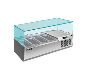 Saro Opzet koelvitrine - 1 3 gn model vrx 1200  380 Saro Opzet koelvitrine - 1 3 gn model vrx 1200  380