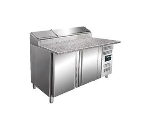 Saro Voorbereidingstafel, werkblad graniet - 1 3 gn model sh 1500