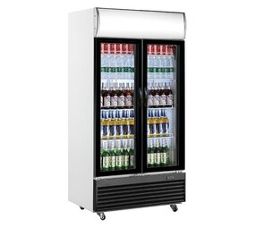 Saro Flessenkoeler met dubbele glasdeur model gtk 800 Saro Flessenkoeler met dubbele glasdeur model gtk 800
