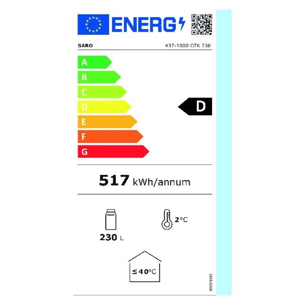 Saro Flessenkoeler model gtk 230 | 437-1000 Saro Flessenkoeler model gtk 230 | 437-1000