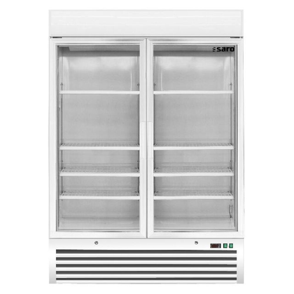 Saro Vrieskast met ventilator koeling 2 glasdeuren model d 920 | 323-4160 Saro Vrieskast met ventilator koeling 2 glasdeuren model d 920 | 323-4160