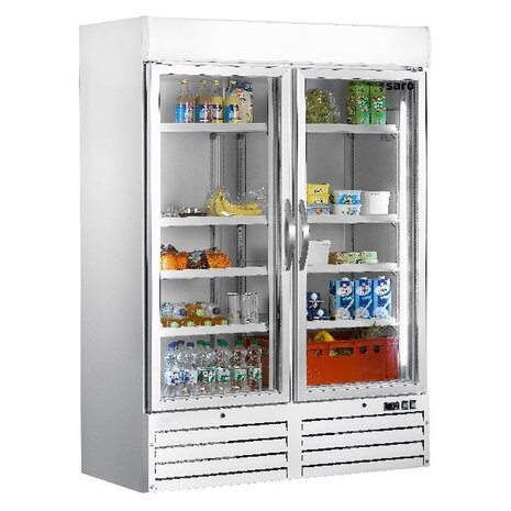 Saro Koelkast met 2 glasdeuren model g 920 | 323-4165