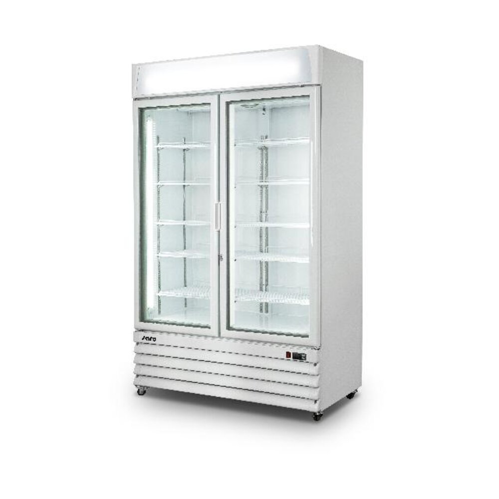 Saro Vrieskast met ventilator koeling 2 glasdeuren model d 800 | 453-1009 Saro Vrieskast met ventilator koeling 2 glasdeuren model d 800 | 453-1009
