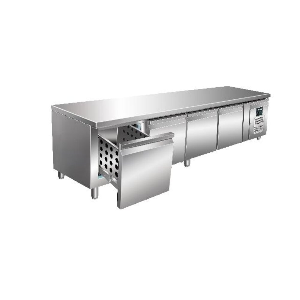 Saro Onderbouw koelwerbank met lades model ugn 4100 tn-4s | 323-3117 Saro Onderbouw koelwerbank met lades model ugn 4100 tn-4s | 323-3117
