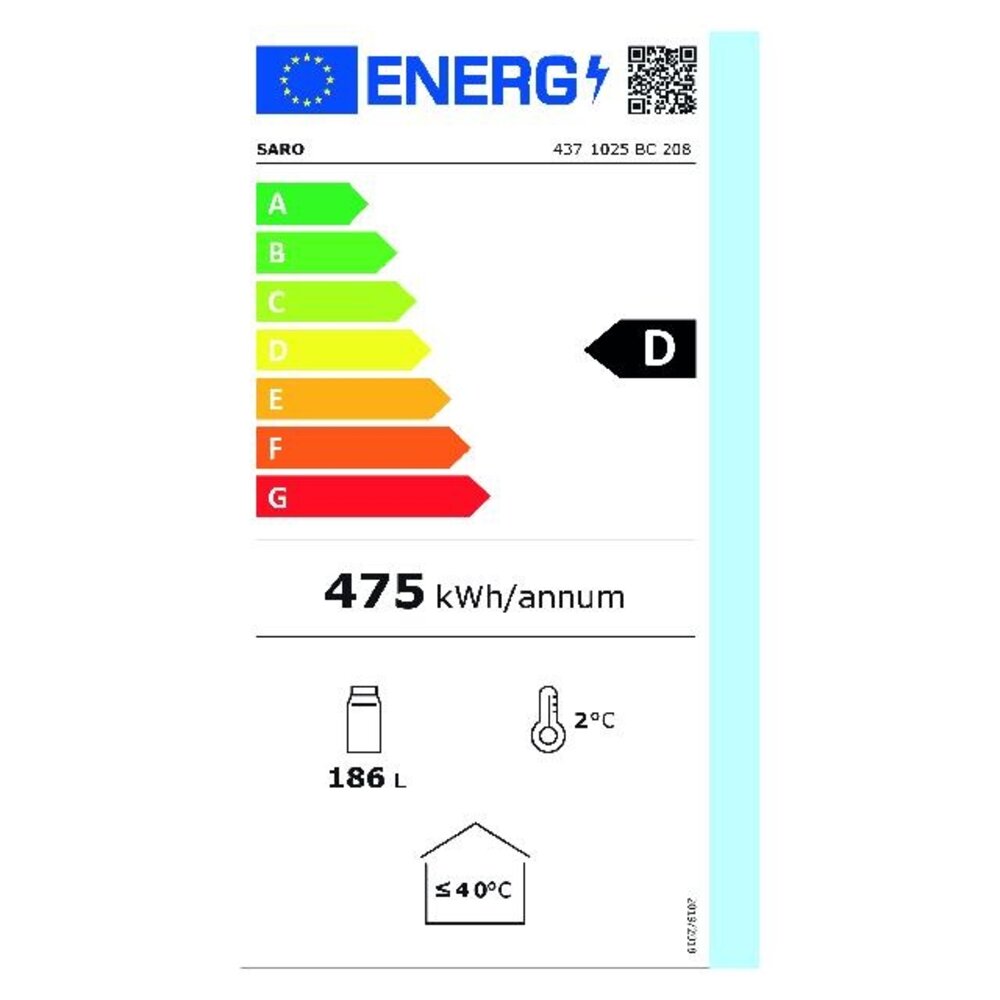 Saro Bar cooler modell bc 208 | 437-1025 Saro Bar cooler modell bc 208 | 437-1025