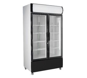 Saro Flessenkoeler met dubbele glasdeur model gtk 580 Saro Flessenkoeler met dubbele glasdeur model gtk 580