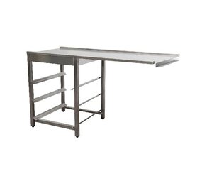 Saro Afvoertafel voor vaatwasser rechts, 1 bak, 1600 mm Saro Afvoertafel voor vaatwasser rechts, 1 bak, 1600 mm