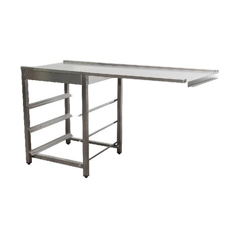 Saro Afvoertafel voor vaatwasser rechts, 1 bak, 1600 mm | 700-3105R Saro Afvoertafel voor vaatwasser rechts, 1 bak, 1600 mm | 700-3105R