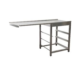 Saro Afvoertafel voor vaatwasser links, 1 bak, 1600 mm Saro Afvoertafel voor vaatwasser links, 1 bak, 1600 mm