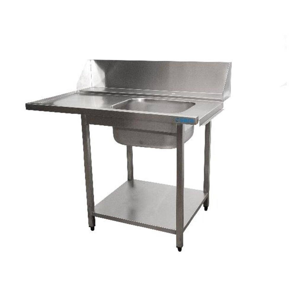 Saro Aanvoertafel voor vaatwasser rechts, 1 bak, 1200 mm | 700-3000R Saro Aanvoertafel voor vaatwasser rechts, 1 bak, 1200 mm | 700-3000R