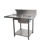 Saro Aanvoertafel voor vaatwasser rechts, 1 bak, 1200 mm Saro Aanvoertafel voor vaatwasser rechts, 1 bak, 1200 mm