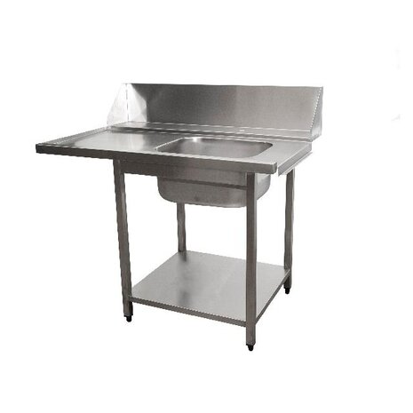 Saro Aanvoertafel voor vaatwasser rechts, 1 bak, 1200 mm | 700-3000R Saro Aanvoertafel voor vaatwasser rechts, 1 bak, 1200 mm | 700-3000R