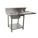 Saro Aanvoertafel voor vaatwasser links, 1 bak, 1600 mm Saro Aanvoertafel voor vaatwasser links, 1 bak, 1600 mm