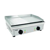 Saro Electrische grillplaat (gegroefd+glad) model fry top gm 610 m Saro Electrische grillplaat (gegroefd+glad) model fry top gm 610 m
