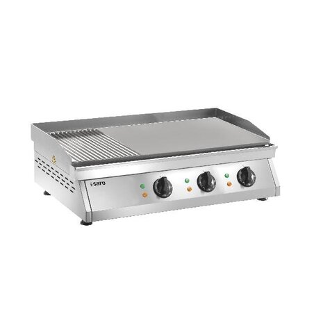 Saro Electrische grillplaat (gegroefd+glad) model fry top gh 760 r | 172-3135 Saro Electrische grillplaat (gegroefd+glad) model fry top gh 760 r | 172-3135