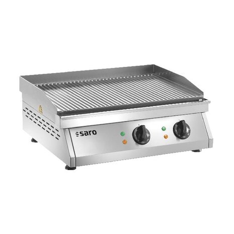 Saro Electrische grillplaat (gegroefd) model fry top gh 610 r | 172-3130 Saro Electrische grillplaat (gegroefd) model fry top gh 610 r | 172-3130