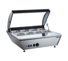 Saro Warmhoudvitrine model nelson Saro Warmhoudvitrine model nelson