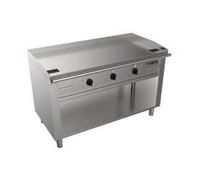 Saro Gas teppanyaki grill met open onderstel model ted2 120g