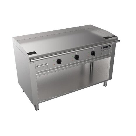 Saro Gas teppanyaki grill met open onderstel model ted2 120g | 423-3100 Saro Gas teppanyaki grill met open onderstel model ted2 120g | 423-3100