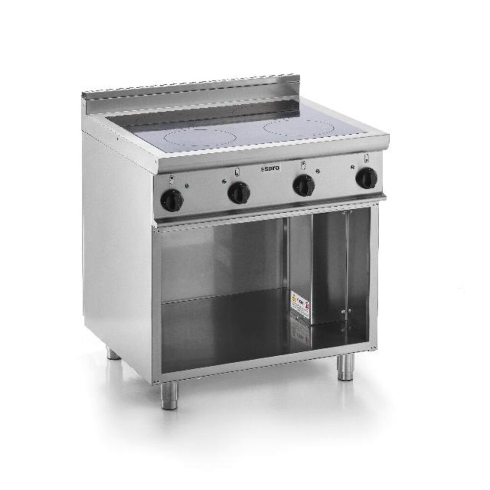 Saro Inductie fornuis met open onderstel modell e7 cui4bal | 423-1450
