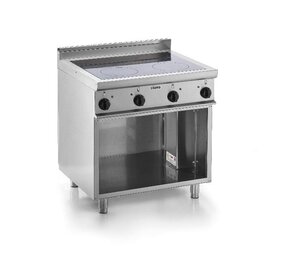 Saro Inductie fornuis met open onderstel modell e7 cui4bal