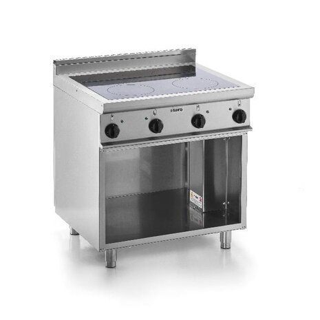 Saro Inductie fornuis met open onderstel modell e7 cui4bal | 423-1450