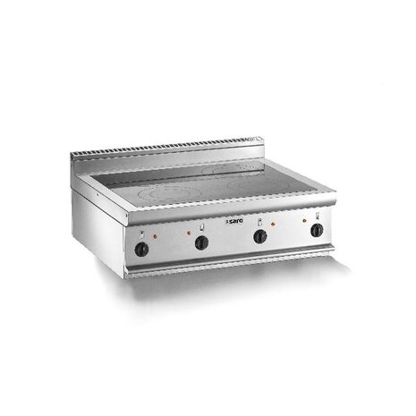 Saro Keramisch fornuis met electrische oven tischmodell e7 cve4le | 423-1405 Saro Keramisch fornuis met electrische oven tischmodell e7 cve4le | 423-1405