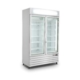 Saro Koelkast met 2 glasdeuren model g 885